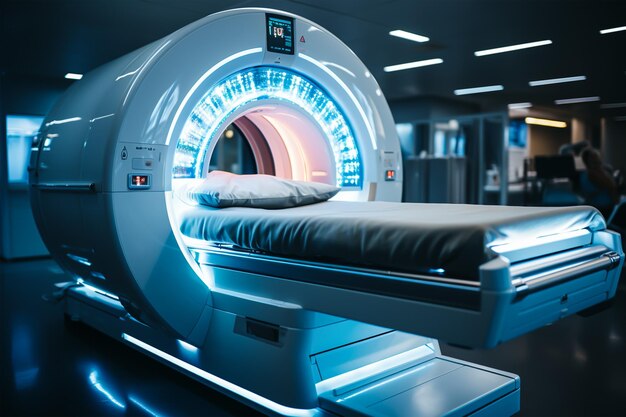 Photo mri scan machine