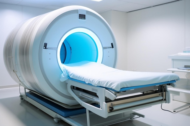 Mri scanner or magnetic resonance imaging machine generative ai