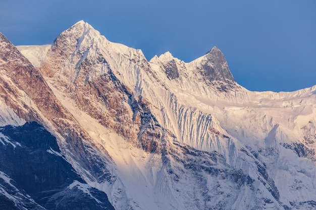 Mt Annapurna I in Nepal