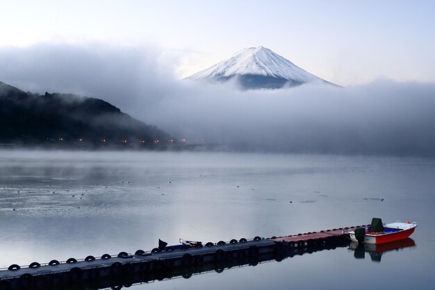 写真 富士山と河口湖