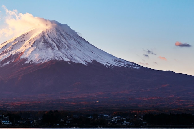 富士山。富士