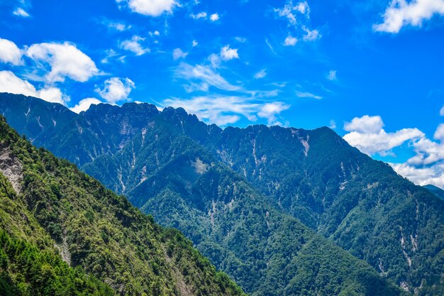 MtJade MountainYushanLandscape台湾島で最も高い山