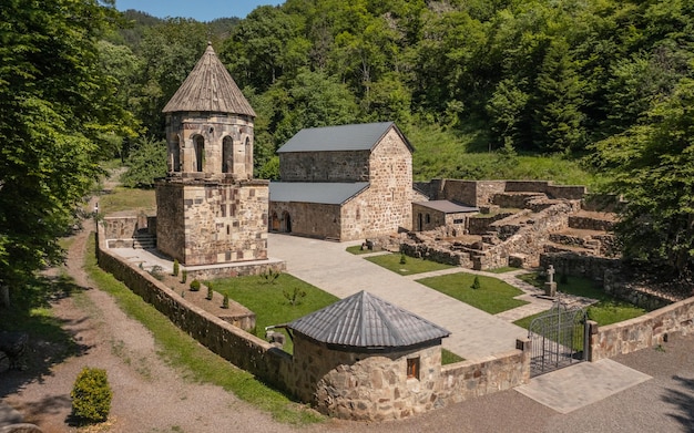 Mtsvane monastery in georgia