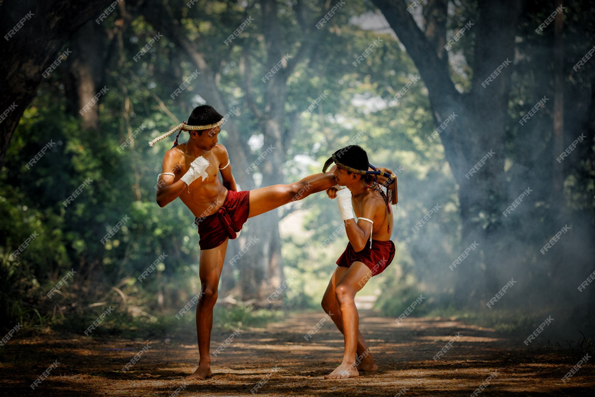 Thai stick fighting hi-res stock photography and images - Alamy