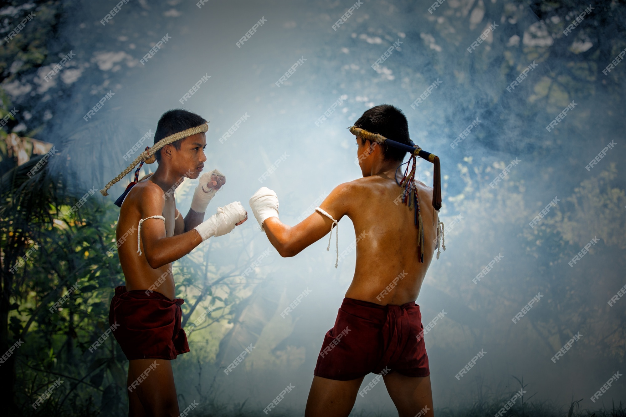 Thai stick fighting hi-res stock photography and images - Alamy