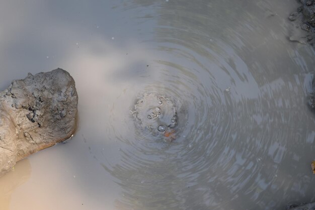 Photo mud volcano in shapsugs