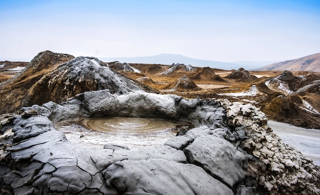 고 부탄의 진흙 화산