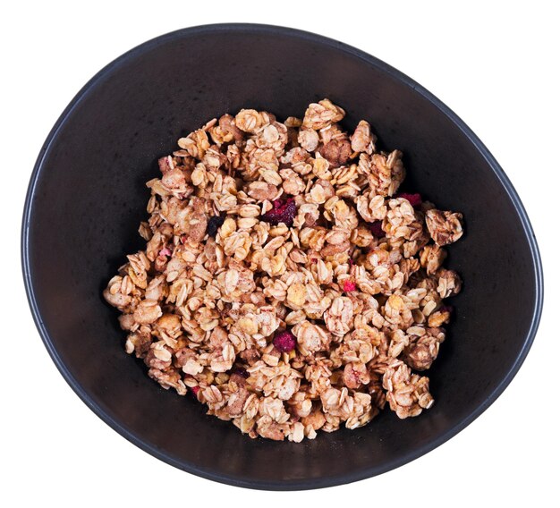 Foto muesli met bessen