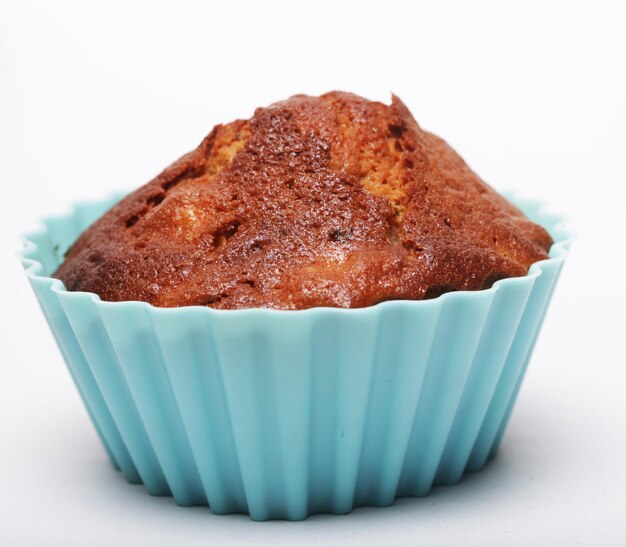 Muffin geïsoleerd op wit