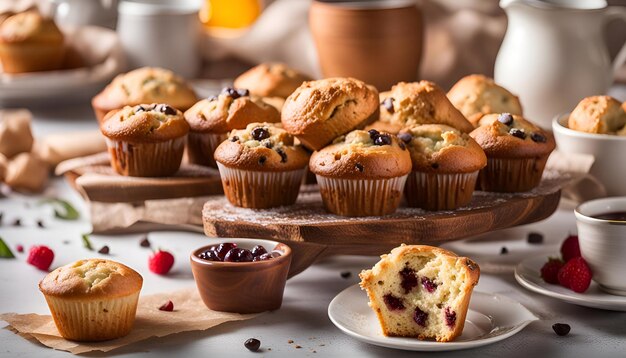 Muffins en scones