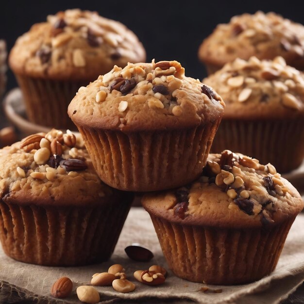 Muffins and nuts