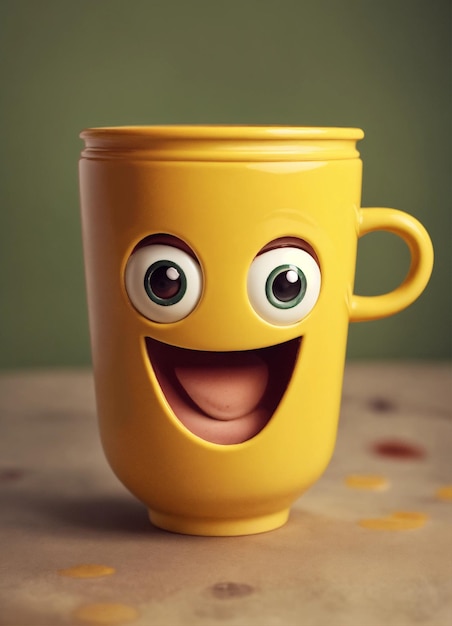 Mug Carton 3D SHAPE