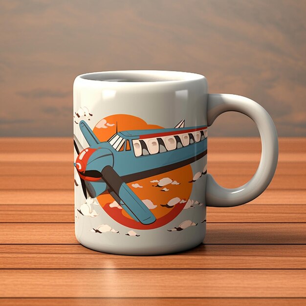 Mug design mockup