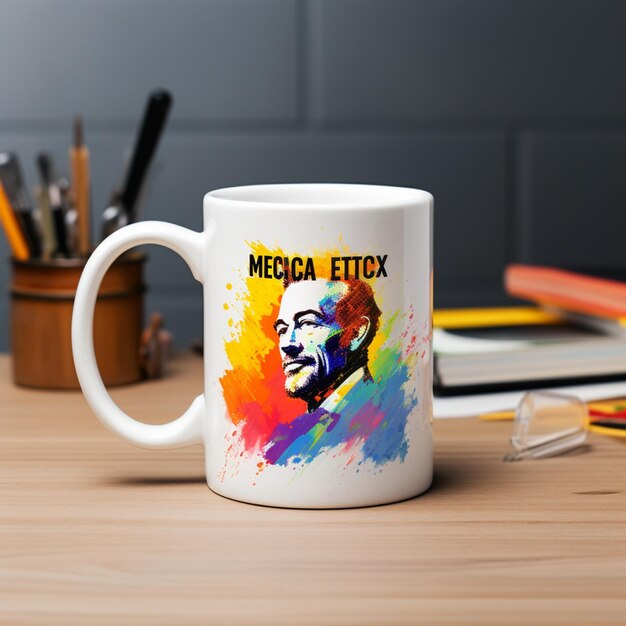 Mug design mockup