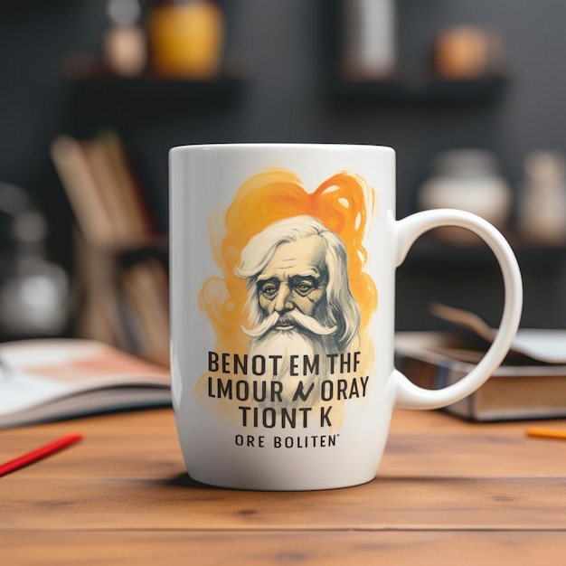 Mug design mockup