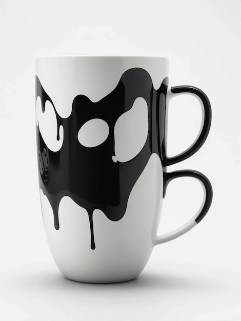 MUG печатает белый фон