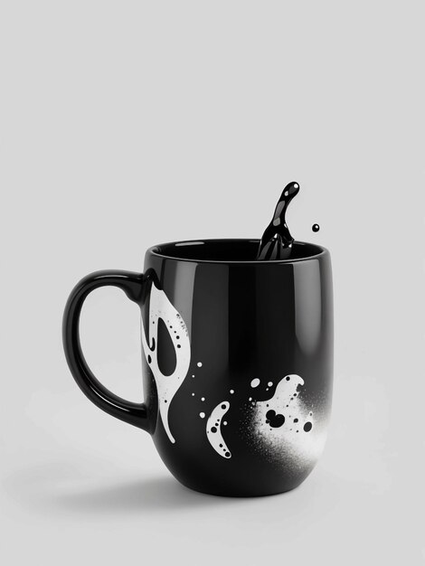 MUG печатает белый фон