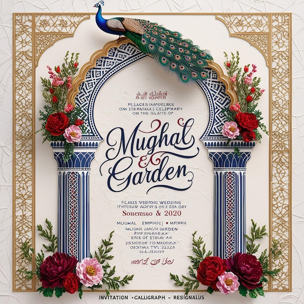 mughal garden wedding join us for a royal affair
