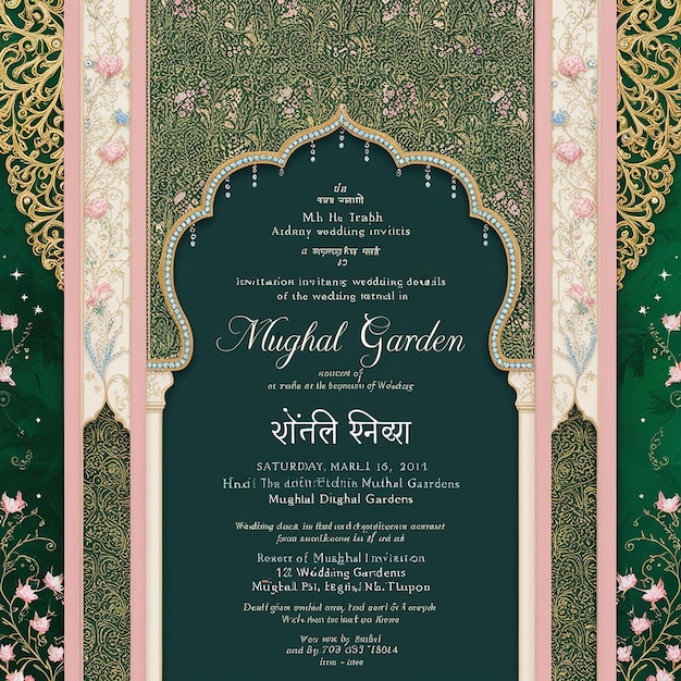 mughal garden wedding join us for a royal affair
