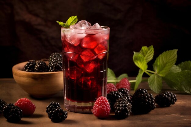 Mulberry drink ai