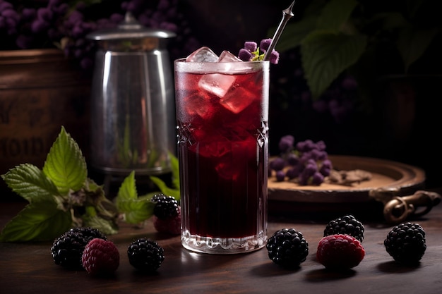 Mulberry drink ai