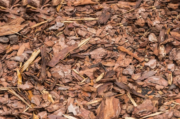 Mulch om de grond te bedekken