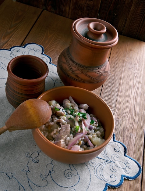 Mulgikapsad - Estonian stew withpork, cabbage and barley.