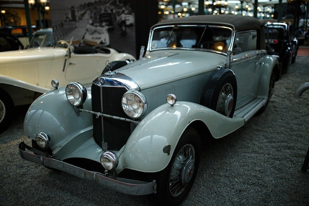 Photo mulhouse france august 22 2023 collection schlumpf the cite de lautomobile houses the worlds largest collection of cars with more of 500 pieces