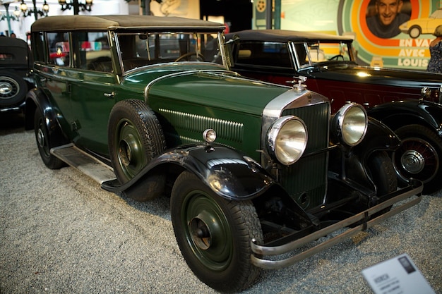 MULHOUSE FRANCE August 22 2023 National Automobile Museum Cite de lAutomobile Collection Schlumpf Collection of cars with more of 500 pieces