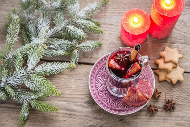 Mulled wine on Christmas eve