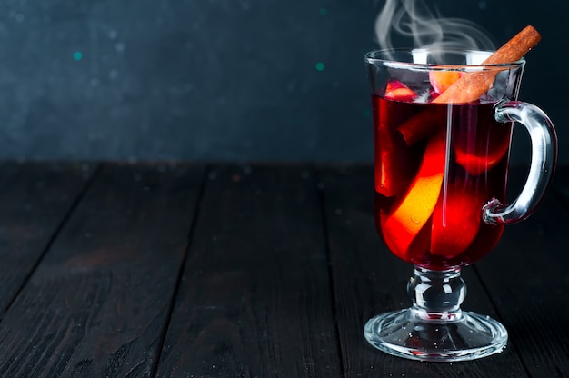 Mulled wine with spices