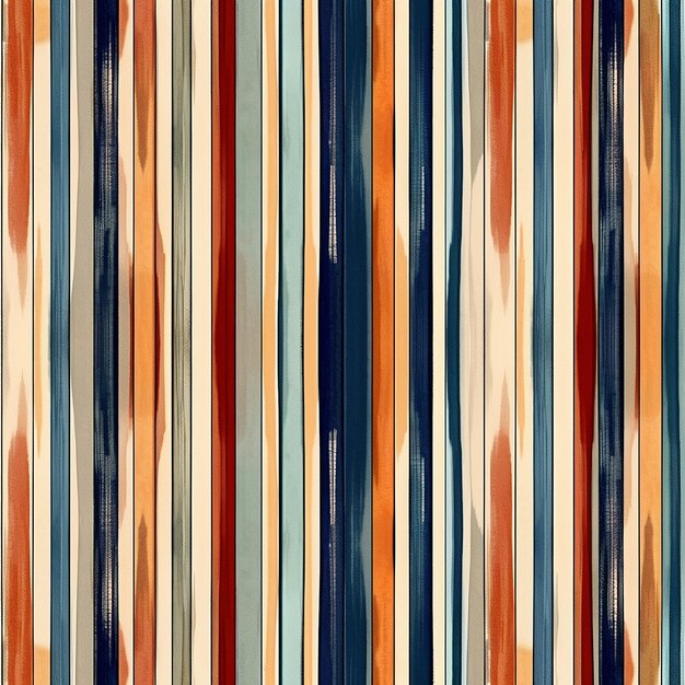 Photo multi color stripe seamless pattern wallpaper and background