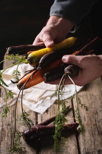 Multi-colored carrot