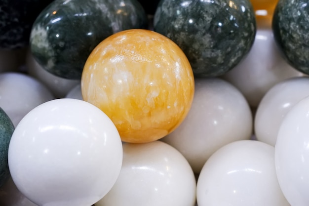 Multi-colored jade stone, used for home decoration.