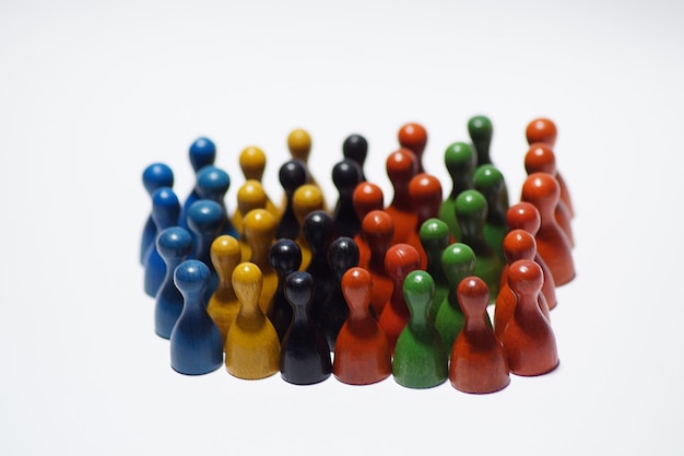 multi colored toys over white background