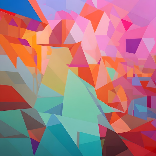 Multi Colour Abstract Backgrounds