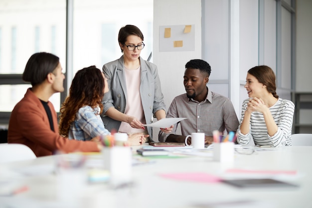 Multi-Ethnic Group of Businesspeople