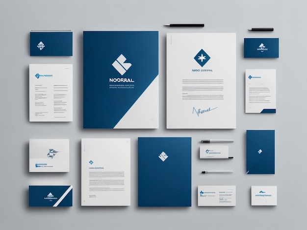 multi-pagina business brochure design template deze brochure heeft 8 pagina's individuele layout ontwerpen vliegen