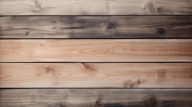 Multi shades of brown wood table wall or floor background wooden texture copy space