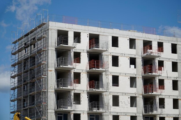 Multi storey residential building under construction