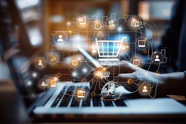 Multichannel marketing for online retail business and digital app