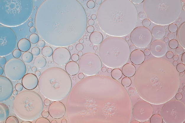 Multicolor abstract background with bubbles. 