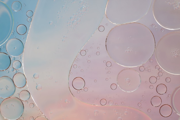 Multicolor abstract background with bubbles. 