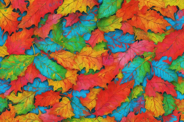 multicolor abstract mud and leaf acrylic colorful background painting on paper HD acrylic image