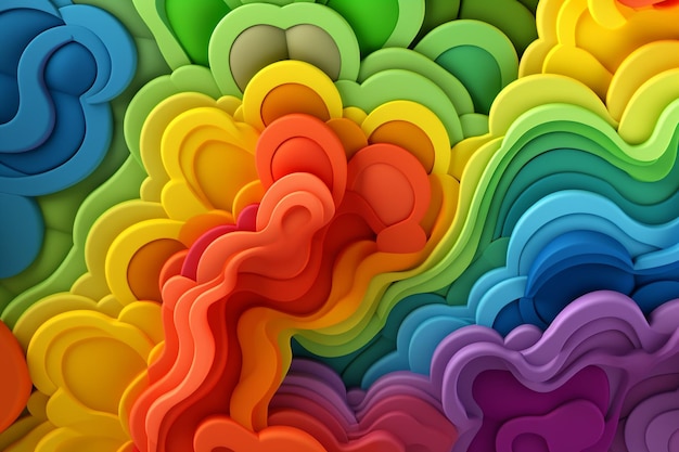 Multicolor background design