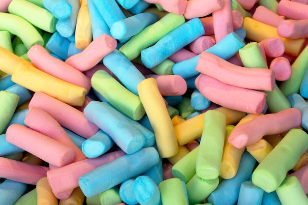Multicolor candy party background
