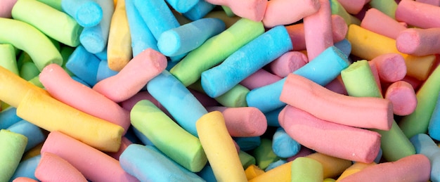 Multicolor candy party background