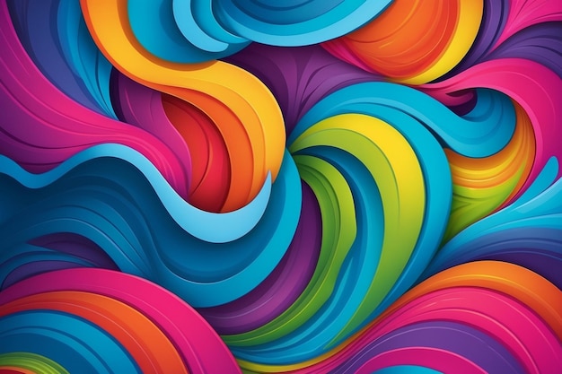 Multicolor and colorful design for background