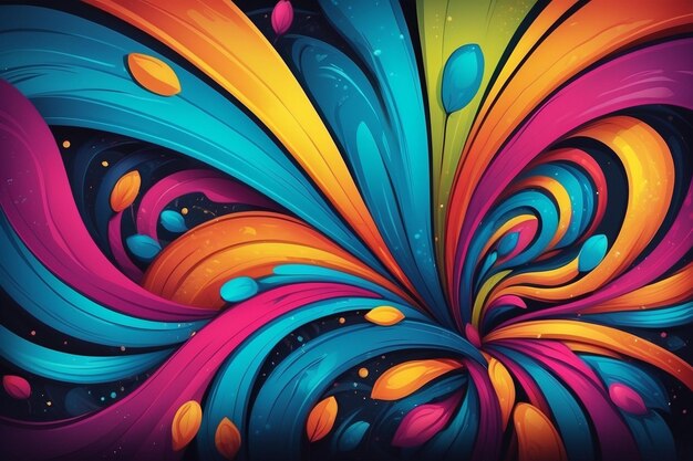 Multicolor and Colorful Design For Background