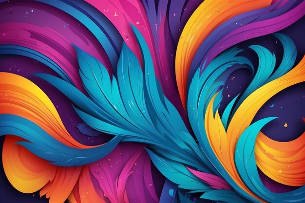 Multicolor and colorful design for background